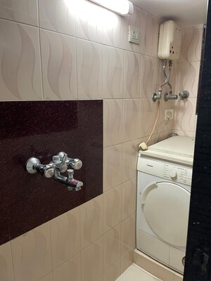 Bathroom in 3 BHK Apartment at Santacruz West – for Rent