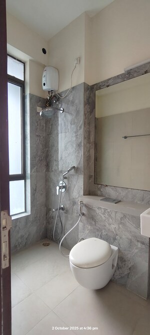 Bathroom in 2.5 BHK Apartment at Mulund West – for Rent