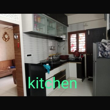 Kitchen in 3 BHK Apartment at Bhadaj – for Sale