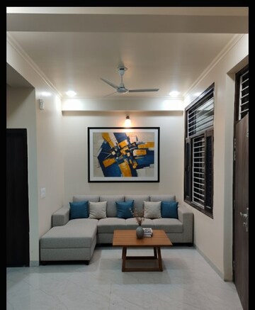Living Room in 2 BHK Builder Floor at Mansarovar Extension – for Rent