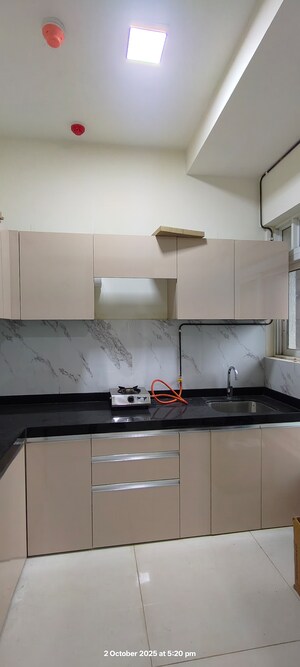 Kitchen in 2 BHK Apartment at Mulund West – for Rent