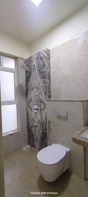 Bathroom in 2 BHK Apartment at Mulund West – for Rent