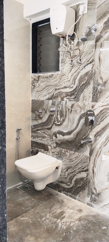 Bathroom in 2 BHK Apartment at Lower Parel – for Rent