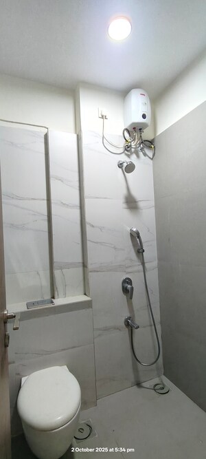 Attached Bathroom in 2 BHK Apartment at Mulund West – for Rent