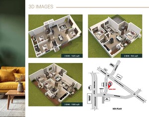 Floor Plan in 3 BHK Apartment at Bejai – for Sale