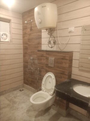 Bathroom in 3 BHK Builder Floor at Vasant Kunj – for Rent