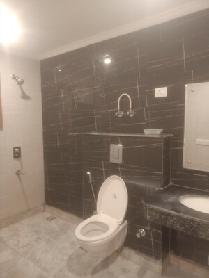 Bathroom in 3 BHK Builder Floor at Vasant Kunj – for Rent