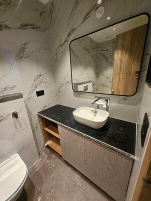 Attached Bathroom in 1 BHK Builder Floor at Sector 45 – for Rent