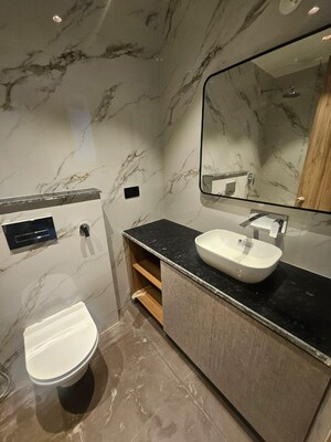 Attached Bathroom in 1 BHK Builder Floor at Sector 45 – for Rent