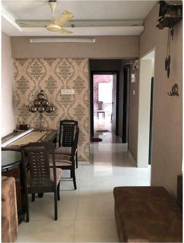 Living Room in 2 BHK Apartment at Rosa Oasis, Thane West – for Rent