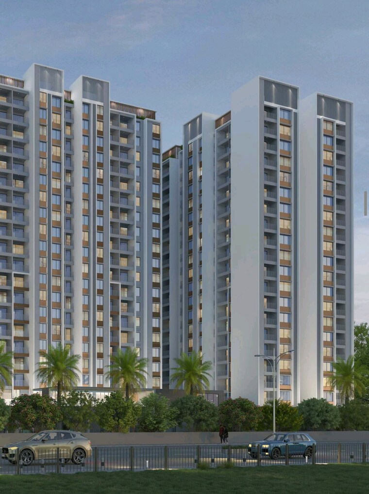 Exterior View, millennium-samriddhi 2 Bedroom 861 Sq.Ft. Apartment In Punawale Pune 9265379