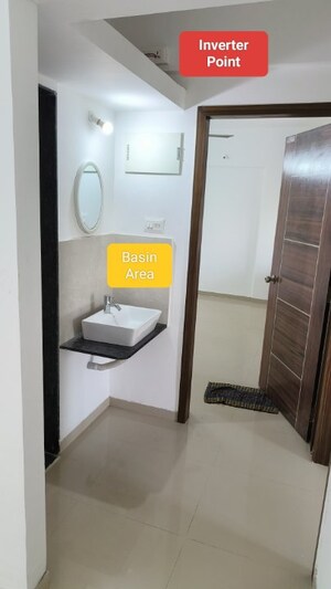 Bathroom in 2.5 BHK Apartment at Hinjewadi – for Rent