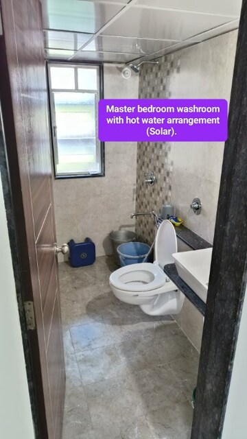 Bathroom in 2.5 BHK Apartment at Hinjewadi – for Rent