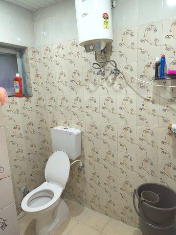 Bathroom in 2 BHK Apartment at Nehru Enclave, Gomti Nagar – for Rent