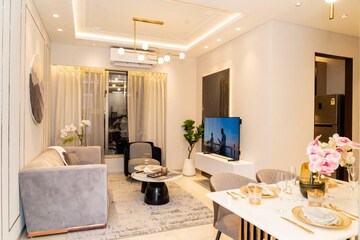Living Room in 4 BHK Apartment at Wadala – for Sale