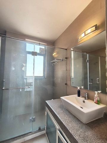 Bathroom in 3.5 BHK Apartment at Sector 48 – for Rent