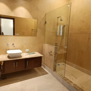 Attached Bathroom in 5 BHK Builder Floor at Panchsheel Park – for Rent