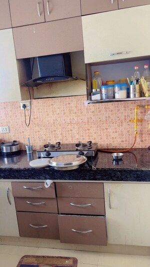 Kitchen in 3 BHK Apartment at Gomti Nagar – for Sale