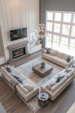 Living Room in 3 BHK Villa at Anekal – for Sale