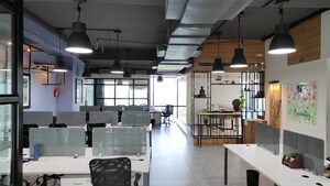 Staircase in  Office Space at Akshar Business Park, Vashi Sector 19f – for Rent