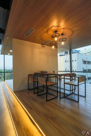 Staircase in  Office Space at Akshar Business Park, Vashi Sector 19f – for Rent