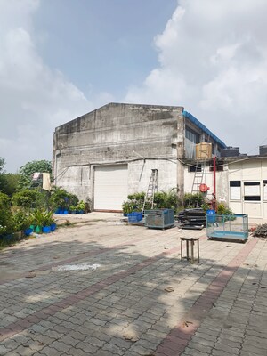  Warehouse – Exterior View View at Industrial Area - for Rent