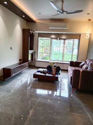 Living Room in 2 BHK Apartment at Brookhill Tower, Andheri West – for Rent