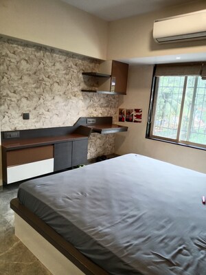Bedroom in 2 BHK Apartment at Brookhill Tower, Andheri West – for Rent