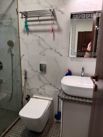 Bathroom in 2 BHK Apartment at Brookhill Tower, Andheri West – for Rent