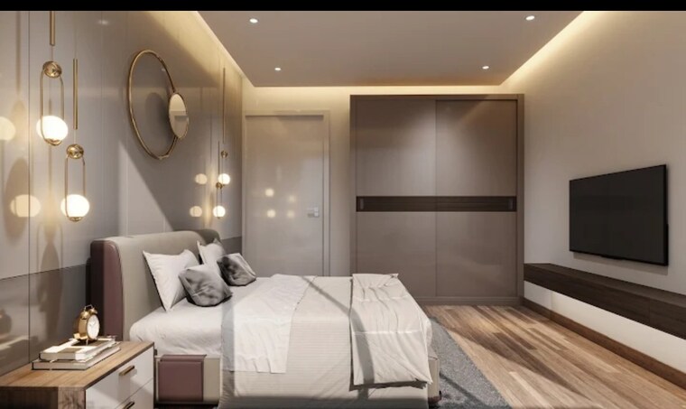 Bedroom, m3m-crown 4 Bedroom 2270 Sq.Ft. Apartment In Sector 111 Gurgaon 9265890