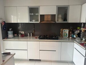 Kitchen in 3 BHK Builder Floor at Signature Global Park 4 and 5, Sohna Sector 36 – for Rent