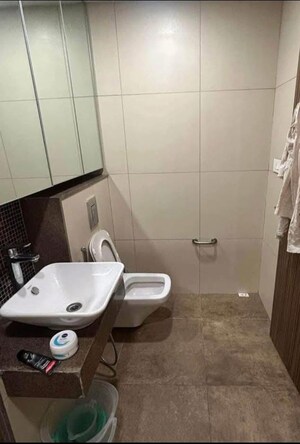 Bathroom in 1 BHK Apartment at Pearl CHS Mira Road, Mira Road – for Rent