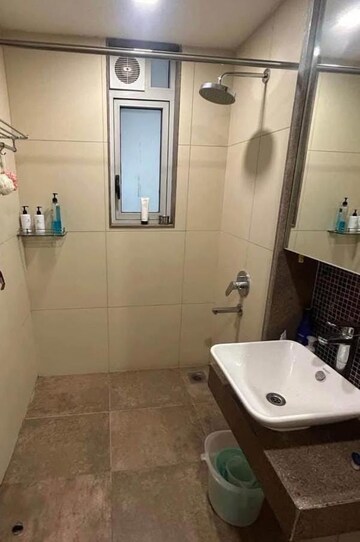 Bathroom in 1 BHK Apartment at Pearl CHS Mira Road, Mira Road – for Rent