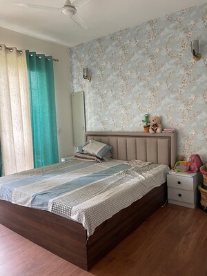 Bedroom in 3.5 BHK Apartment at Emaar Palm Gardens, Sector 83 – for Sale