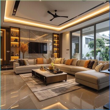 Living Room in 2 BHK Villa at Chandapura – for Sale