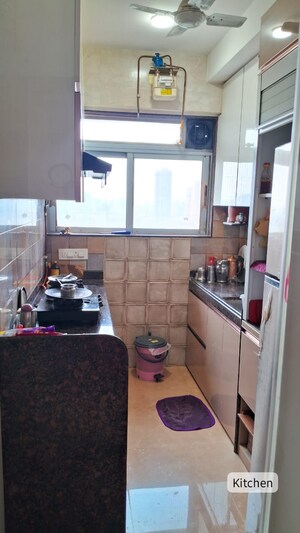Kitchen in 2 BHK Apartment at Triumph Omkareshwar CHS, Borivali East – for Sale