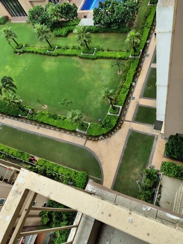 Balcony in 3.5 BHK Apartment at Emaar Palm Gardens, Sector 83 – for Sale