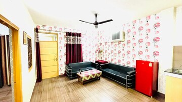 Living Room in 1 BHK Builder Floor at Kishan Ganj – for Rent