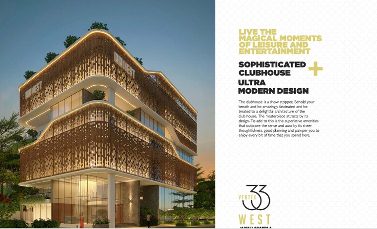 Exterior View, vertex-33-west 2 Bedroom 1360 Sq.Ft. Apartment In Nallagandla Hyderabad 9266131