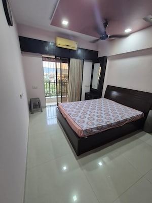 Bedroom in 3 BHK Apartment at Cosmos Merry Park, Khopat – for Sale