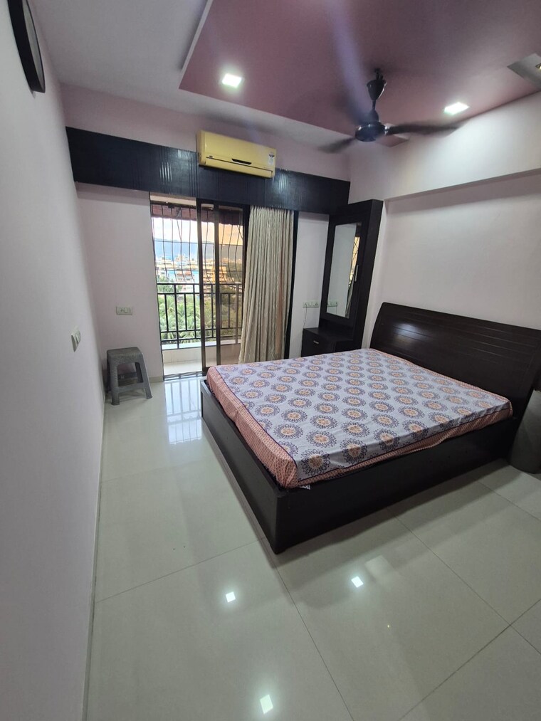 Bedroom, cosmos-merry-park 3 Bedroom 1100 Sq.Ft. Apartment In Khopat Thane 9266300