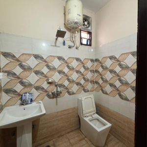 Attached Bathroom in 1 BHK Builder Floor at Sector 127 – for Rent