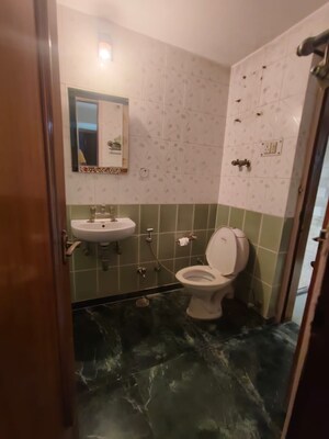 Bathroom in 3 BHK Builder Floor at Greater Kailash ii – for Rent