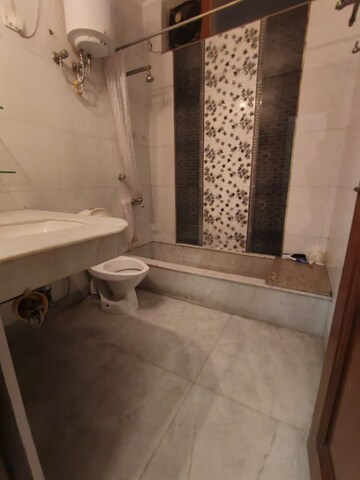 Bathroom in 3 BHK Builder Floor at Greater Kailash ii – for Rent