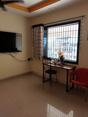 Living Room in 2 BHK Apartment at Haware Tiara, Kharghar – for Sale