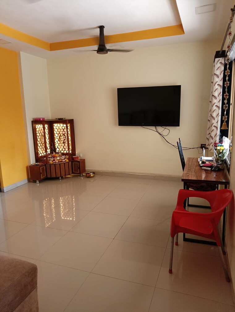 Living Room, haware-tiara 2 Bedroom 1150 Sq.Ft. Apartment In Kharghar Navi Mumbai 9266347