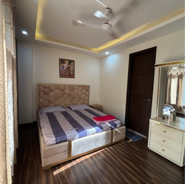 Bedroom in 2 BHK Builder Floor at Malviya Nagar – for Rent
