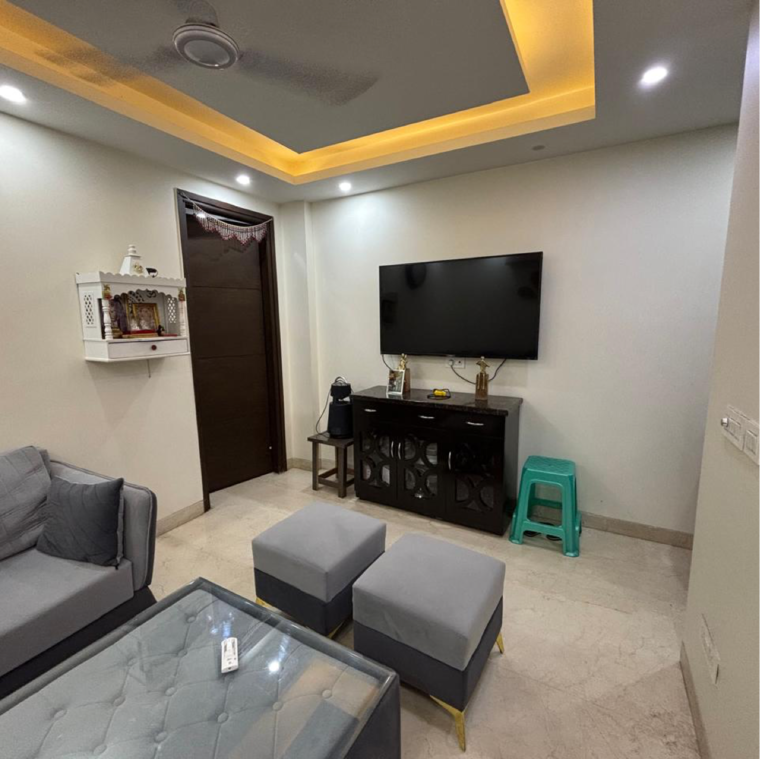 Living Room, malviya nagar 2 Bedroom 900 Sq.Ft. Builder Floor In Malviya Nagar Delhi 9266410
