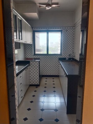 Kitchen in 1 BHK Apartment at Maker Tower, Cuffe Parade – for Sale