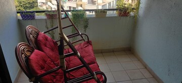 Balcony in 2 BHK Apartment at Gera Emerald City, Kharadi – for Rent